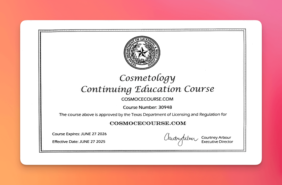TDLR 4hr Cosmo Course