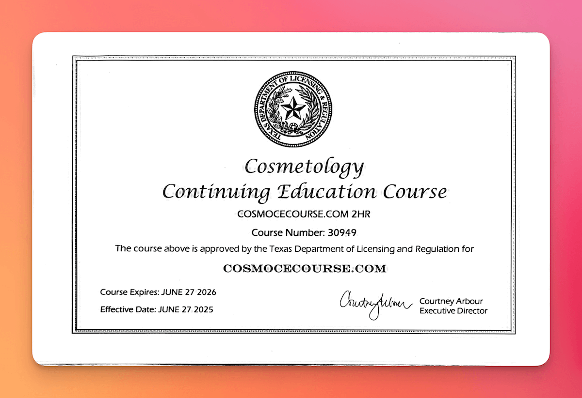 TDLR 2hr Cosmo Course